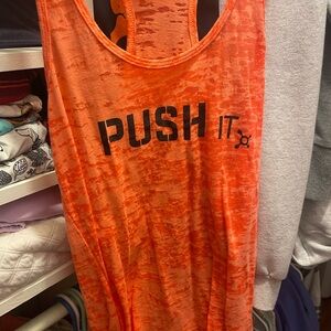 Orange theory tank